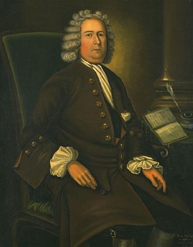 Joseph Badger Portrait of Cornelius Waldo